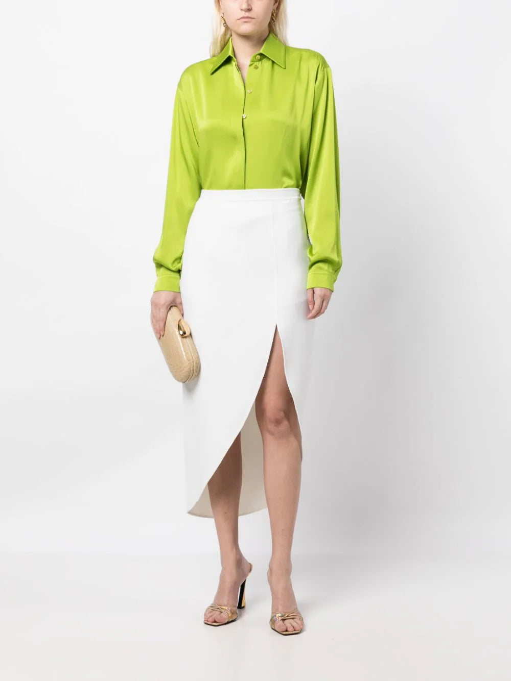 Michael Kors Collection pointed-collar long-sleeve shirt - Image 2