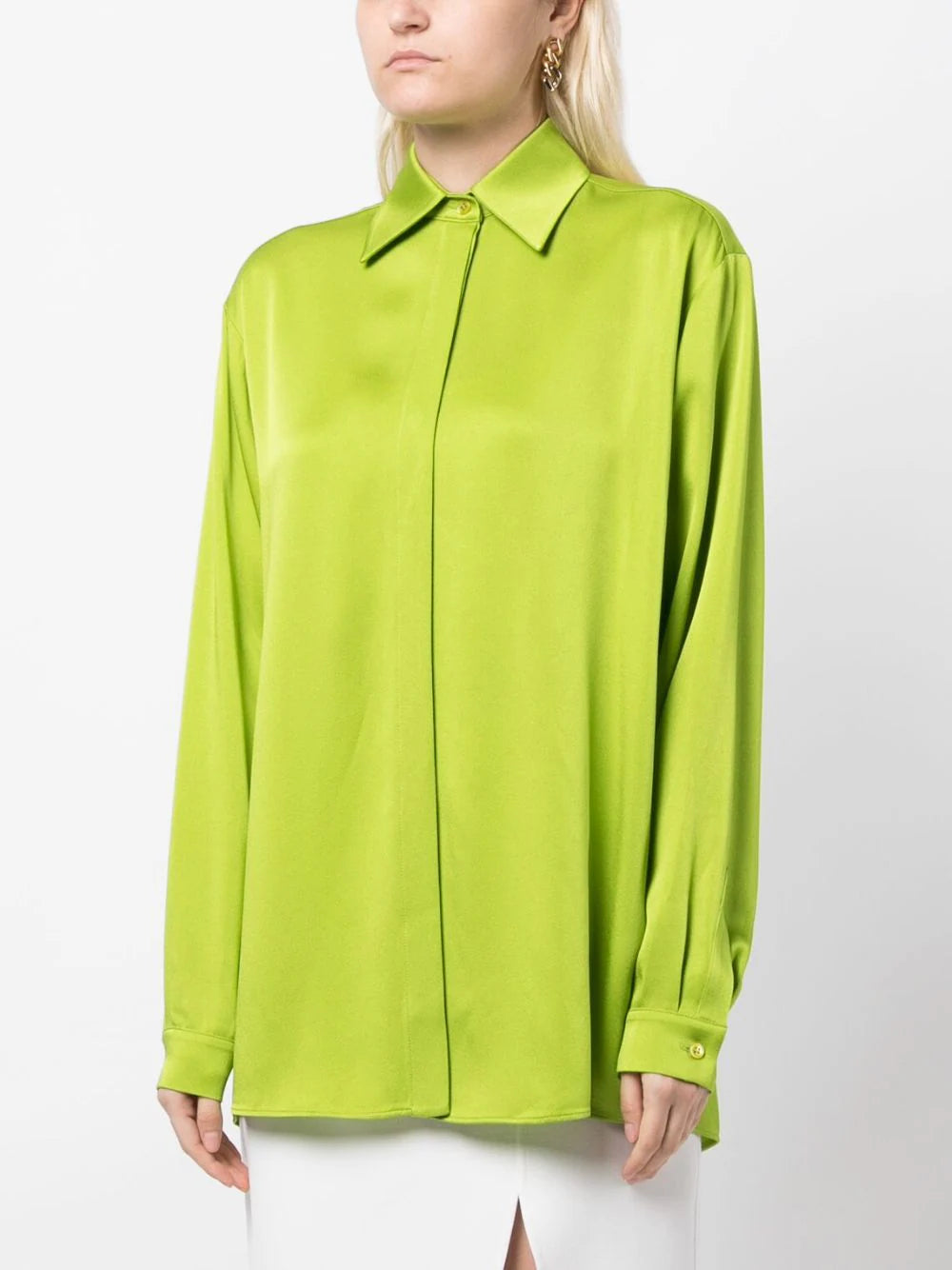 Michael Kors Collection pointed-collar long-sleeve shirt - Image 3