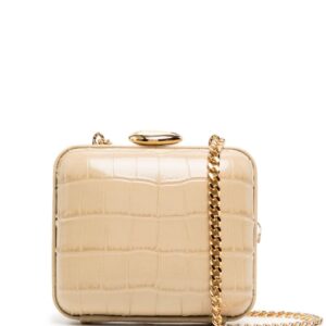 Michael Kors Collection Tina square leather mini bag