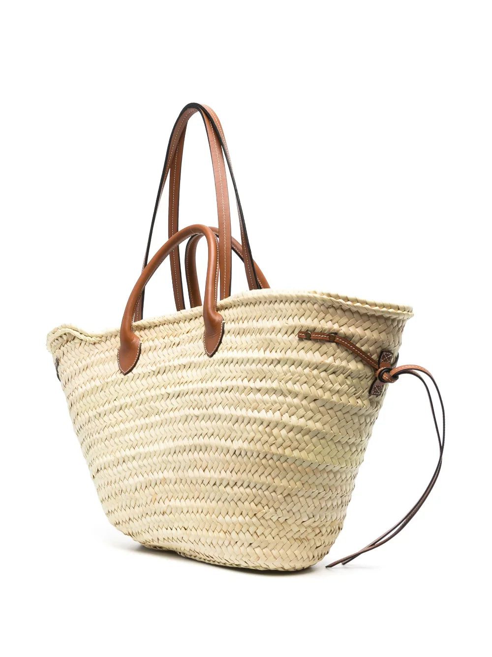 ISABEL MARANT interwoven-design straw beach bag - Image 3