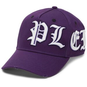 Philipp Plein logo-embroidered cotton baseball cap
