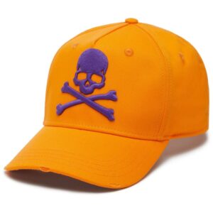 Philipp Plein logo-embroidered cotton cap