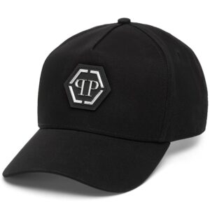 Philipp Plein logo-plaque cotton baseball cap