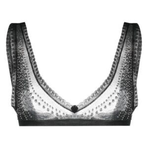 Rabanne bead-embellished bra