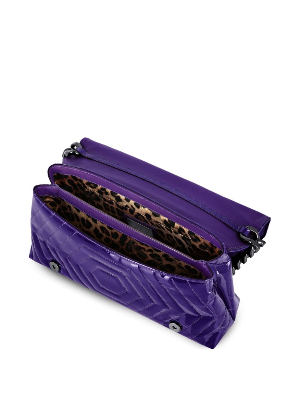 Philipp Plein Stones patent-leather shoulder bag - Image 5