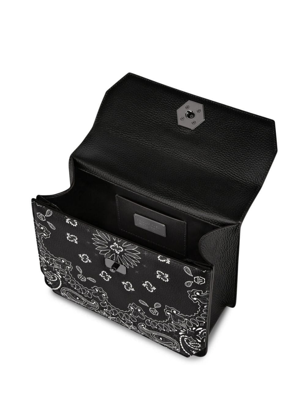 Philipp Plein medium Superheroin paisley leather bag - Image 4