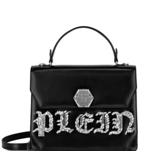 Philipp Plein Gothic Plein large leather bag