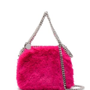 Stella McCartney mini Falabella faux-fur tote bag