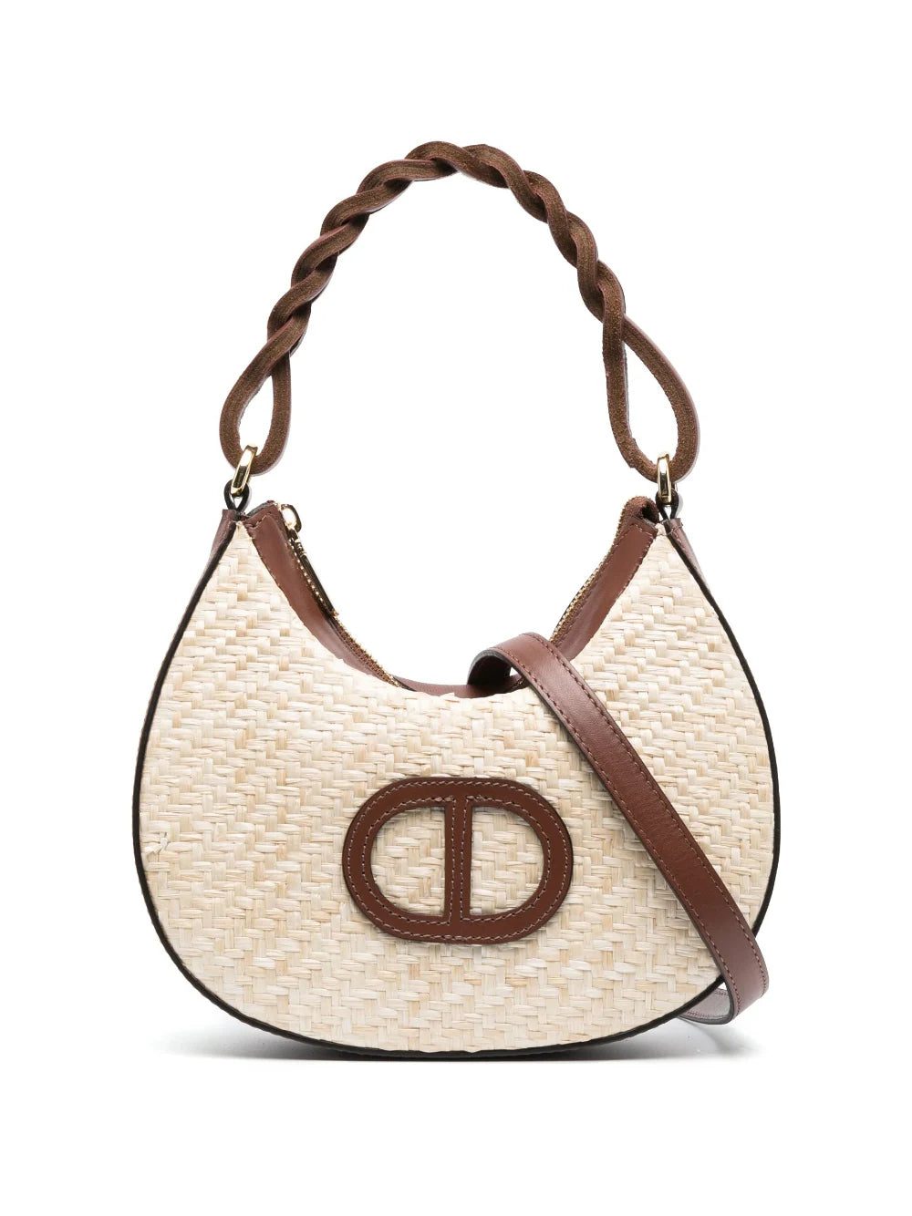 Dee Ocleppo Torino raffia shoulder bag