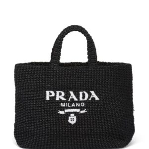 Prada Raffia tote bag