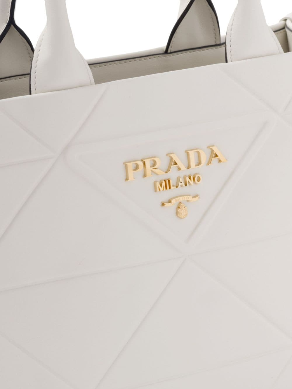 Prada small Symbole leather tote bag - Image 5