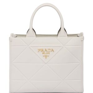 Prada small Symbole leather tote bag