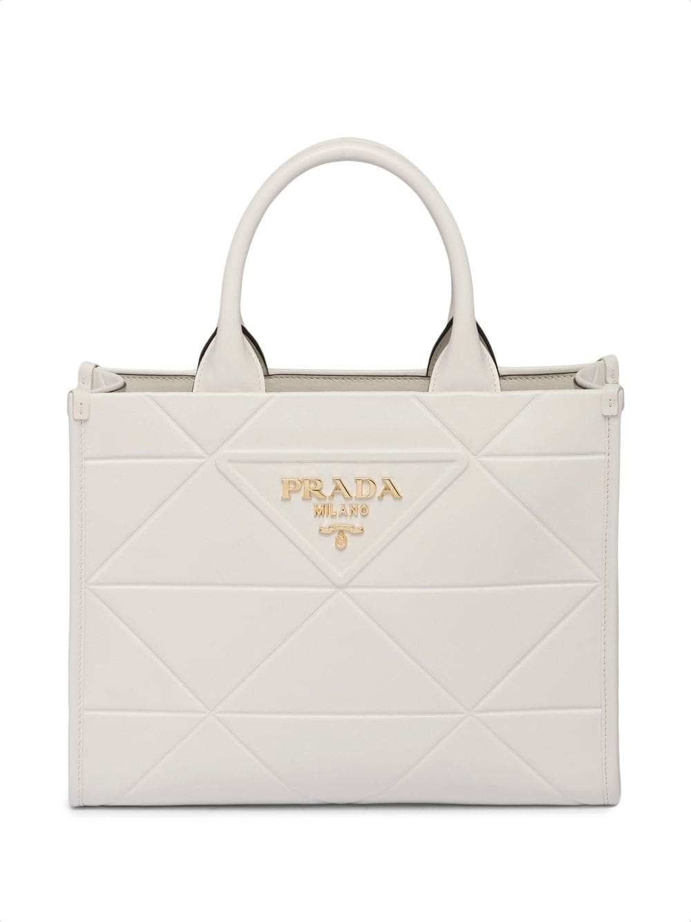 Prada small Symbole leather tote bag