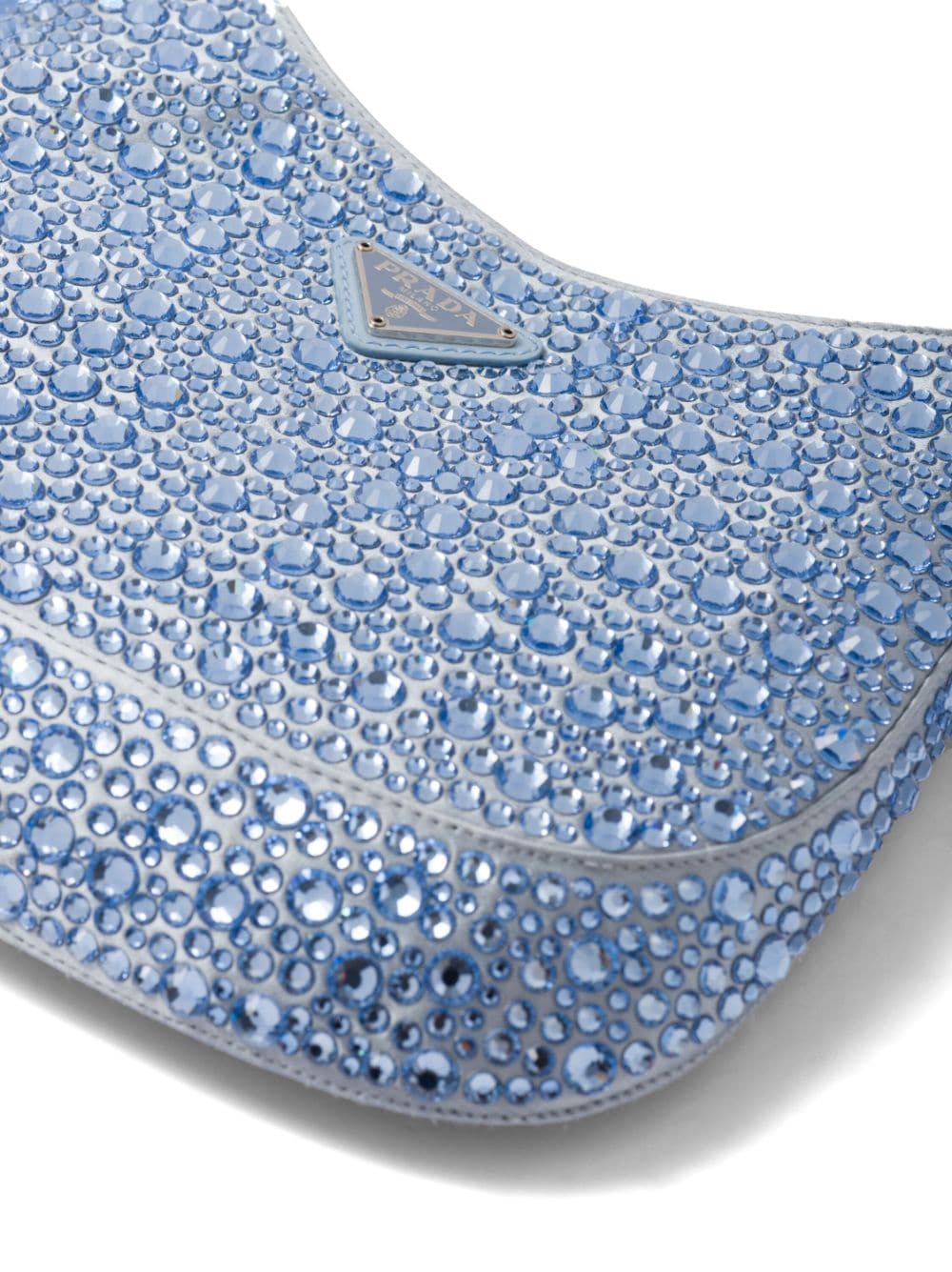 Prada Cleo crystal-embellished shoulder bag - Image 5