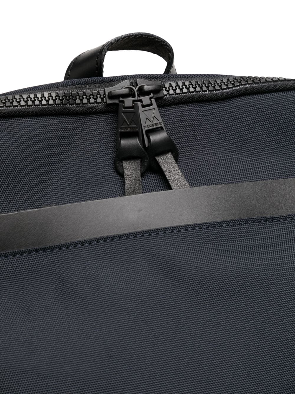 Makavelic zip-up logo-patch backpack - Image 4