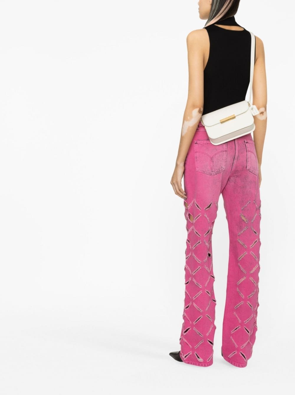 Off-White logo-plaque cross-body bag - Image 2