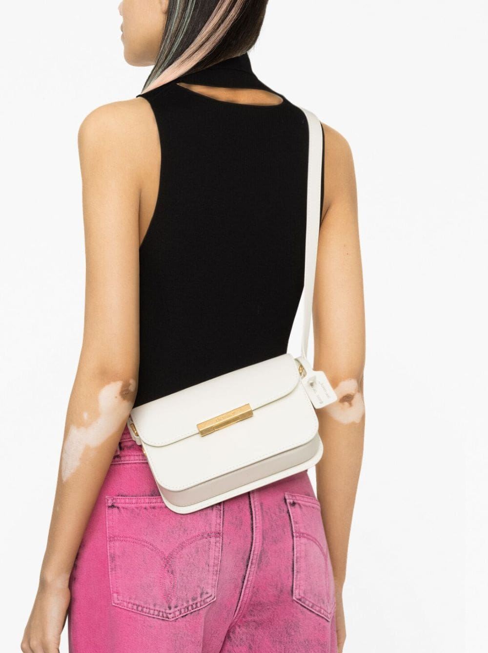 Off-White logo-plaque cross-body bag - Image 3