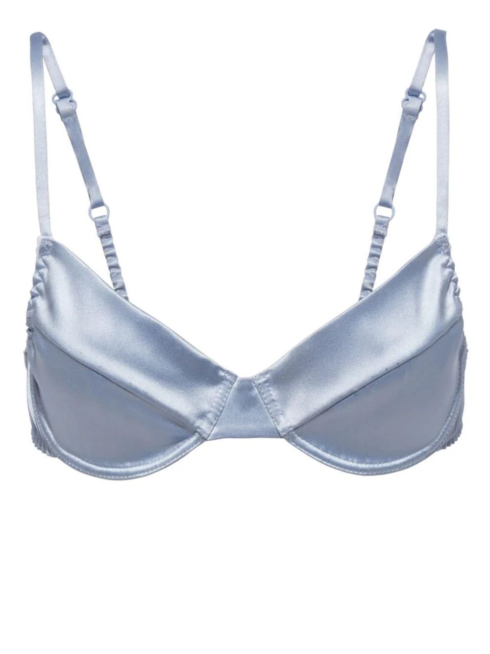 Miu Miu satin balconette bra
