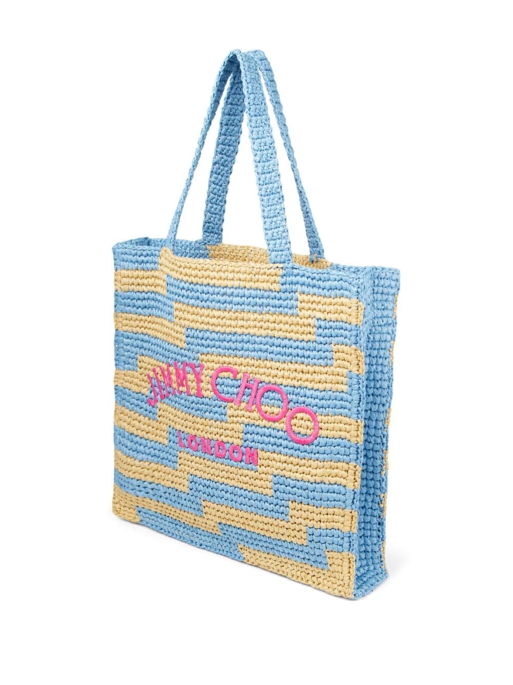 Jimmy Choo embroidered-logo tote bag - Image 3