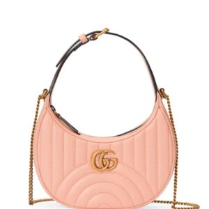 Gucci  GG Marmont half-moon shaped mini bag