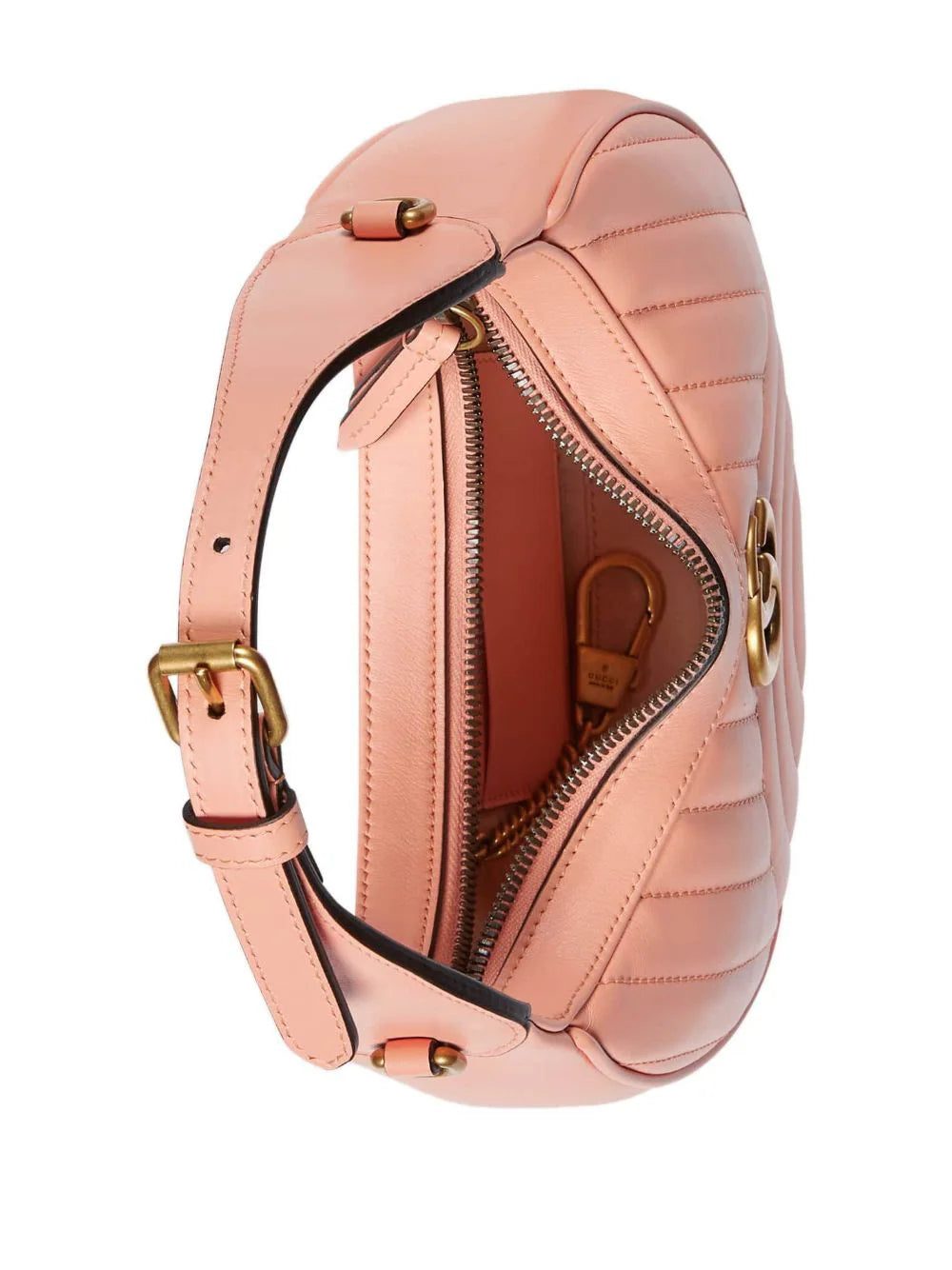 Gucci GG Marmont half-moon shaped mini bag - Image 2