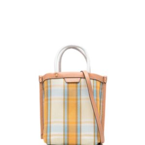 Tory Burch  mini Perry check tote bag