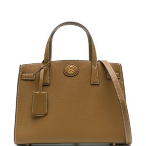 Tory Burch logo-patch tote bag