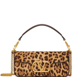 Valentino Garavani  Locò calf-hair shoulder bag