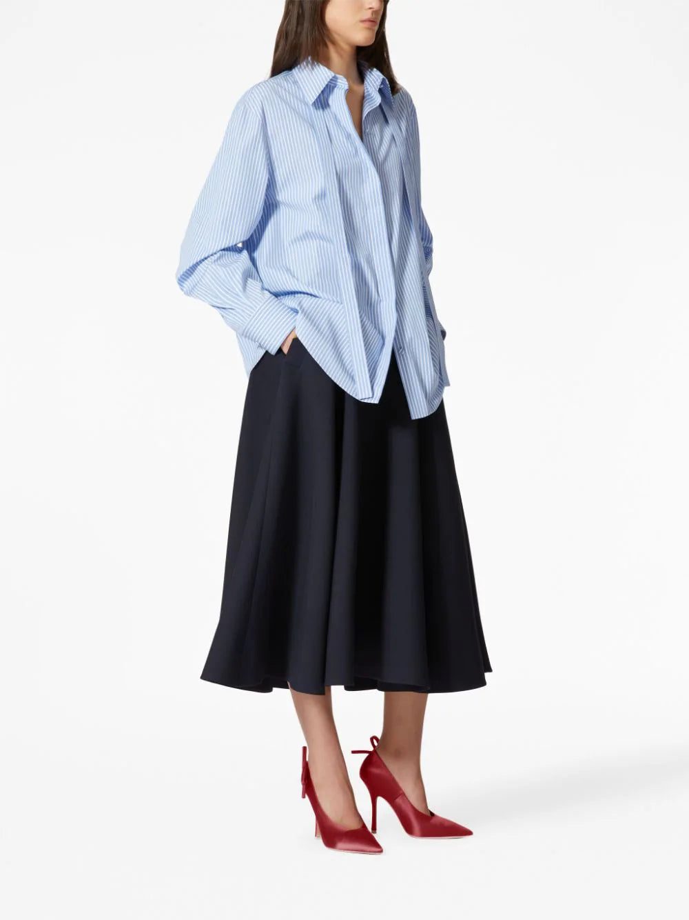 Valentino Garavani striped cotton shirt. - Image 2