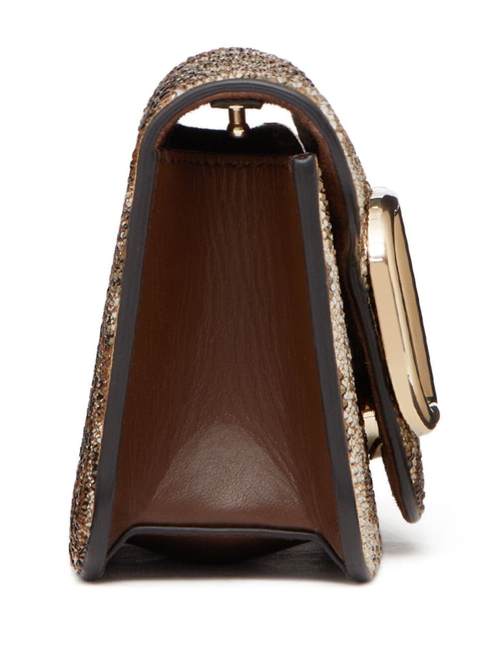 Valentino Garavani small Locò rhinestone-embellished shoulder bag - Image 3