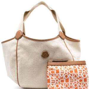 Moncler Nalani canvas tote bag