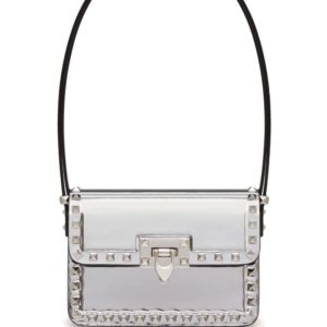 Valentino Garavani small Rockstud23 mirrored shoulder bag