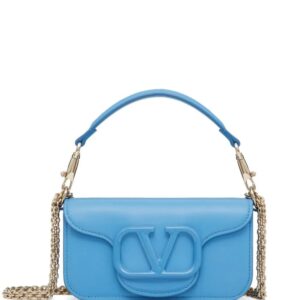 Valentino Garavani  VLogo leather shoulder bag