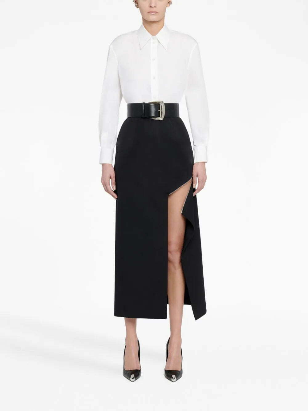 Alexander McQueen long-sleeve poplin shirt - Image 2