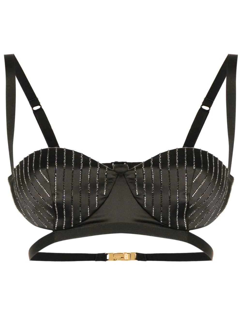 Gcds rhinestone-embellished bra top