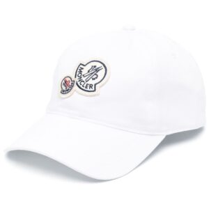 Moncler logo-patch baseball cap