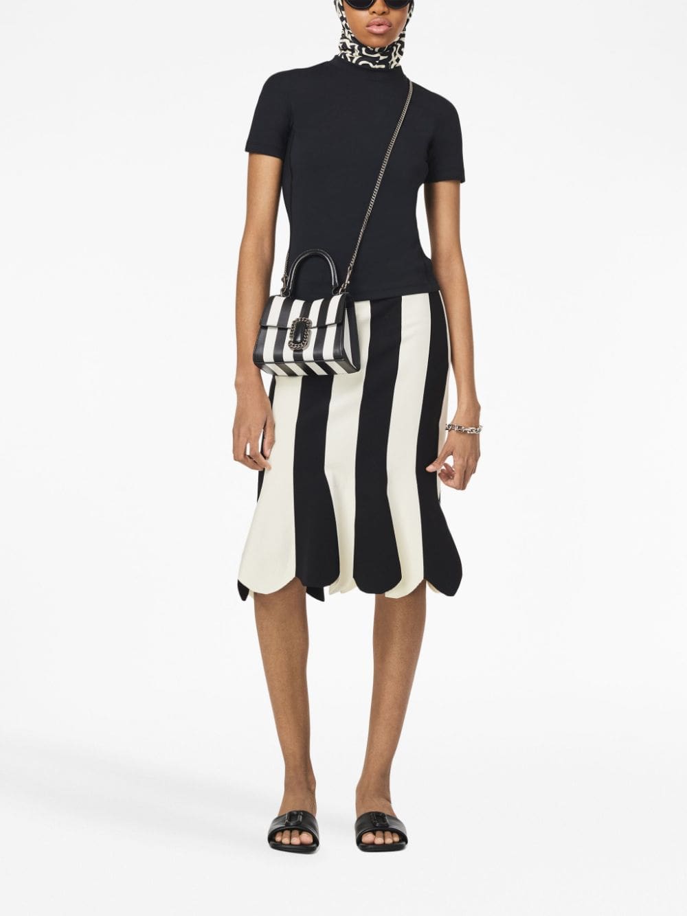 Marc Jacobs The Striped St. Marc top-handle bag - Image 3