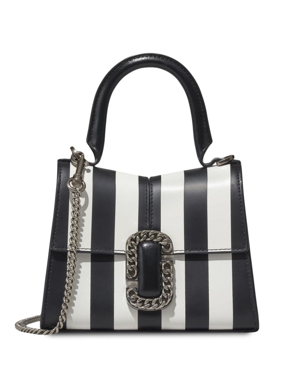 Marc Jacobs The Striped St. Marc top-handle bag