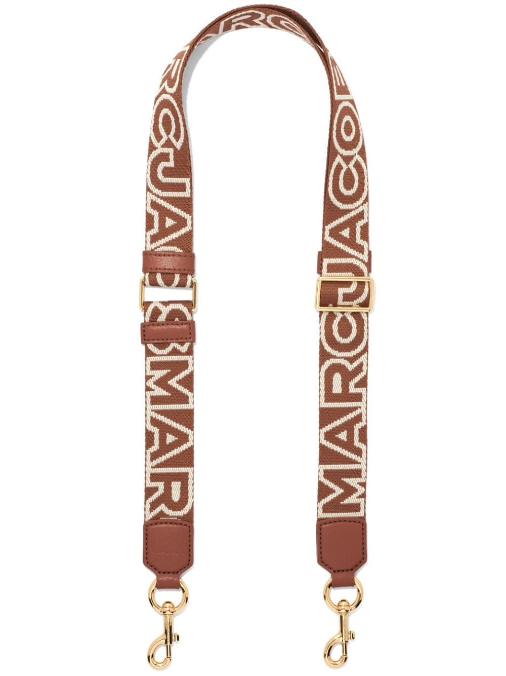 Marc Jacobs The Thin Outline Logo Webbing strap