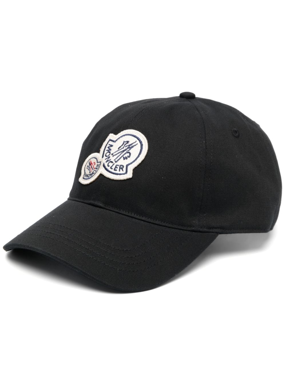 Moncler logo-patch cap