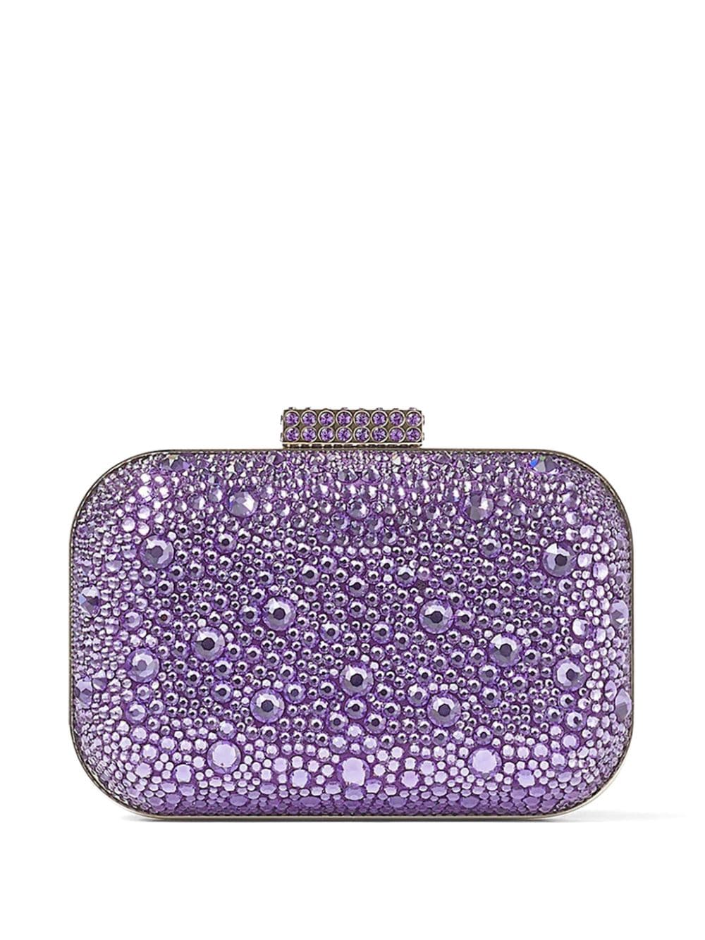 Jimmy Choo Micro Cloud crystal-embellished clutch bag - Image 3
