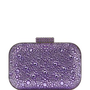 Jimmy Choo Micro Cloud crystal-embellished clutch bag