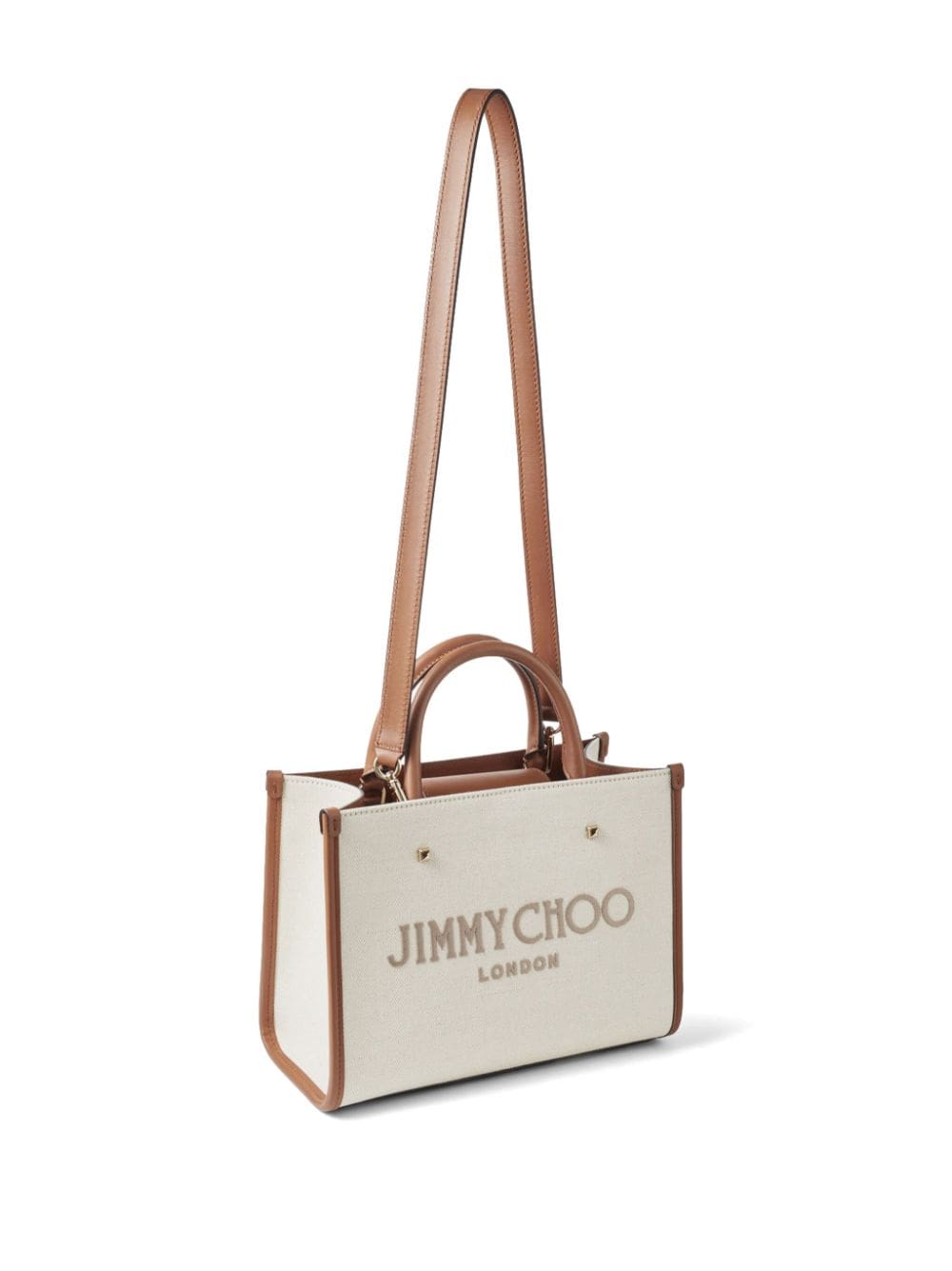 Jimmy Choo small Avenue canvas tote bag - Image 4