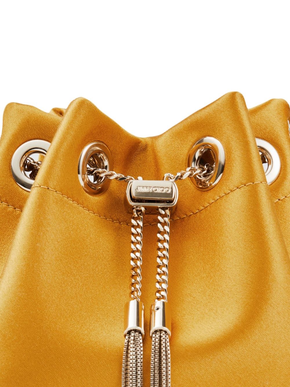 Jimmy Choo Bon Bon crystal-embellished bucket bag - Image 4