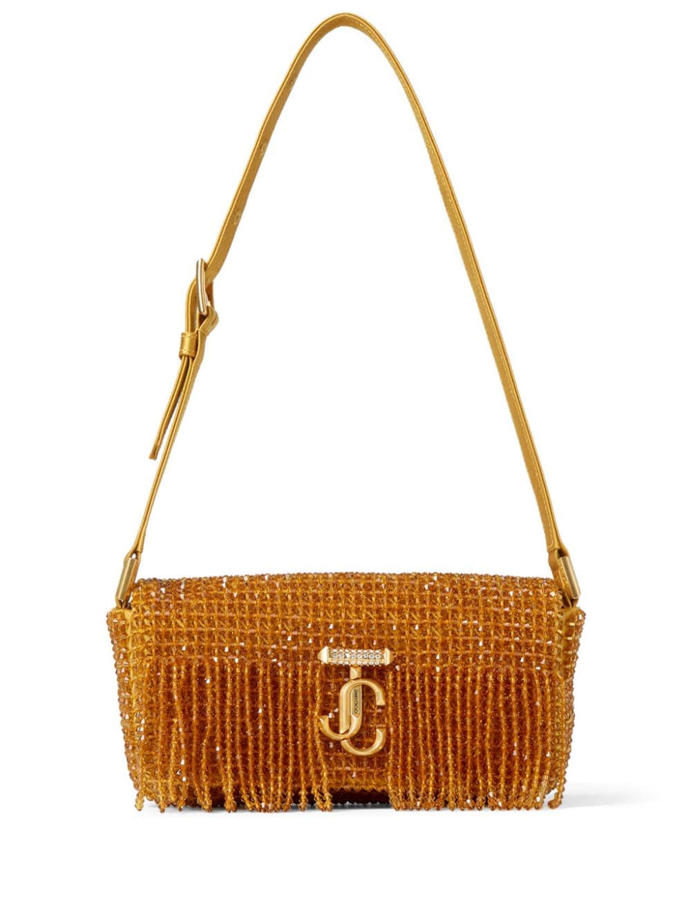 Jimmy Choo Avenue bead-embellished mini shoulder bag