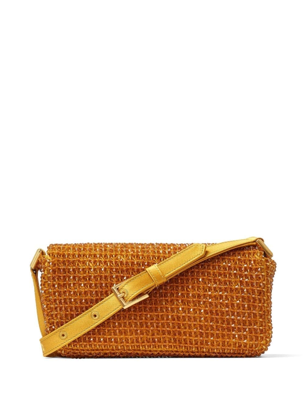 Jimmy Choo Avenue bead-embellished mini shoulder bag - Image 3