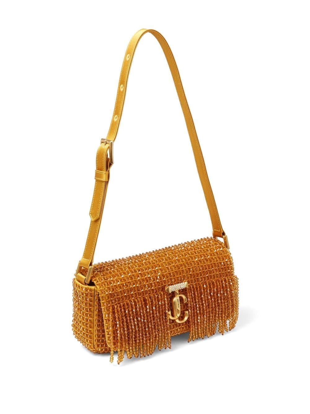 Jimmy Choo Avenue bead-embellished mini shoulder bag - Image 4