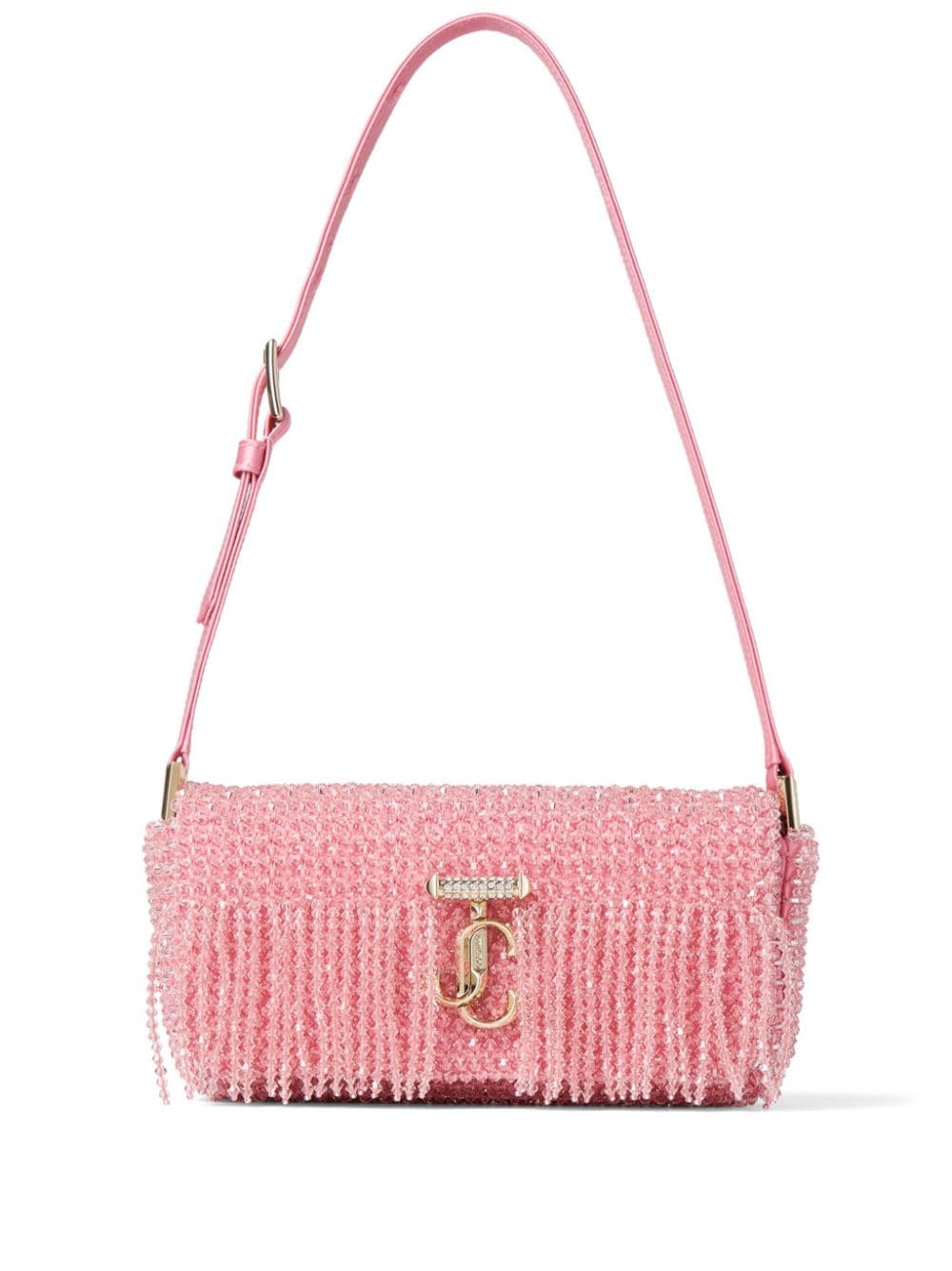 Jimmy Choo mini Avenue fringe-embellished shoulder bag