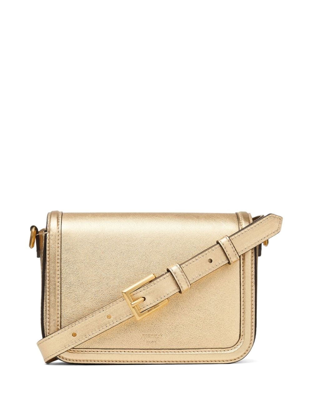Jimmy Choo Diamond metallic-finish crossbody bag - Image 3