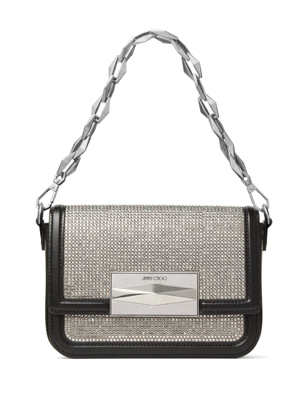 Jimmy Choo Diamond crystal-embellished crossbody bag